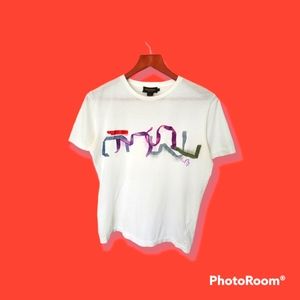 DIESEL, White t-shirt.